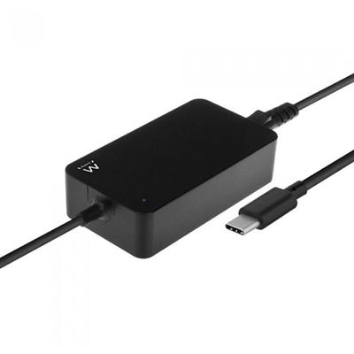 Ewent Cargador Slim De Portatil Usb C De 45w